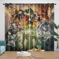 The Rising Of The Shield Hero Curtains Blackout Window Drapes (Online Order Only)