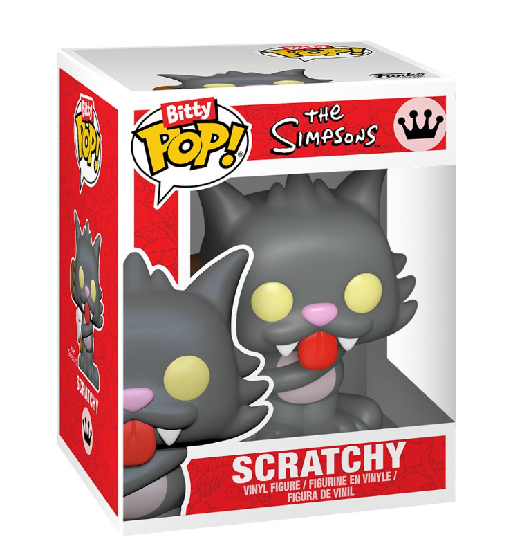 The Simpsons Scratchy Funko Bitty Pop! Mini-Figure 4-Pack (ONLINE ORDER ONLY)
