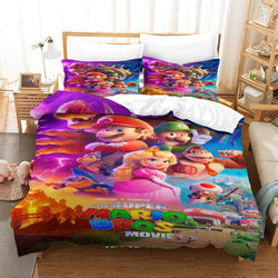 The Super Mario Bros Movie Bedding Set Quilt Cover (Online Order Only)