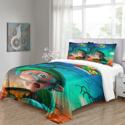 The Super Mario Bros Movie Bedding Set Quilt Cover (Online Order Only)