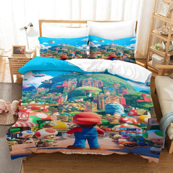The Super Mario Bros Movie Bedding Set Quilt Cover (Online Order Only)