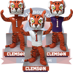 The Tiger Clemson Tigers Mascot Bobbleheads