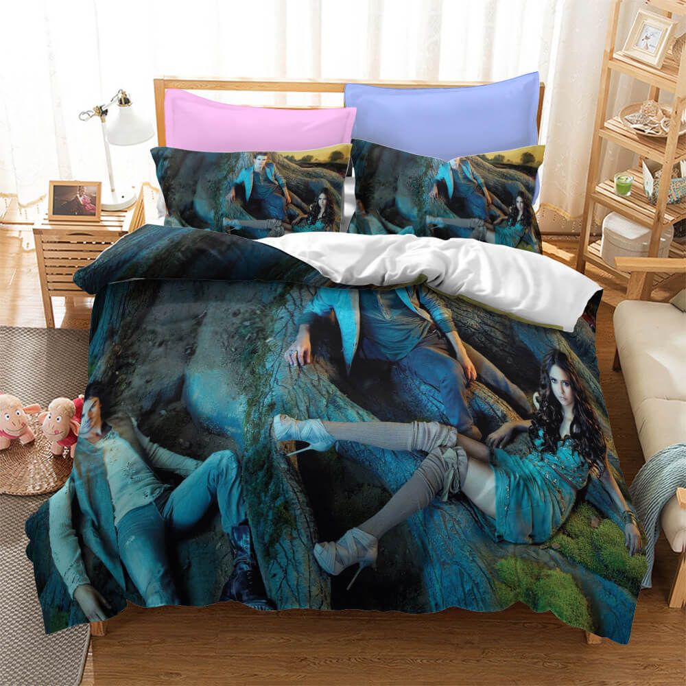 The Vampire Diaries Cosplay Bedding Quilt Cover Without Filler (Online Order Only)