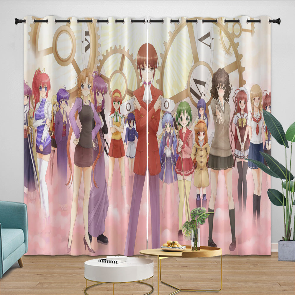 The World God Only Knows Curtains Blackout Window Drapes Room Decoration (Online Order Only)