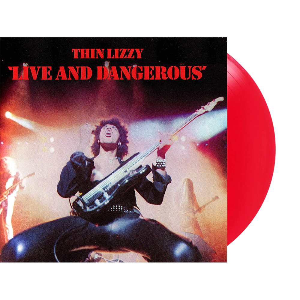 Thin Lizzy - Live And Dangerous (180 Gram Vinyl, Clear Vinyl, Red, Audiophile, Limited Edition) (2 Lp's) [Vinyl]