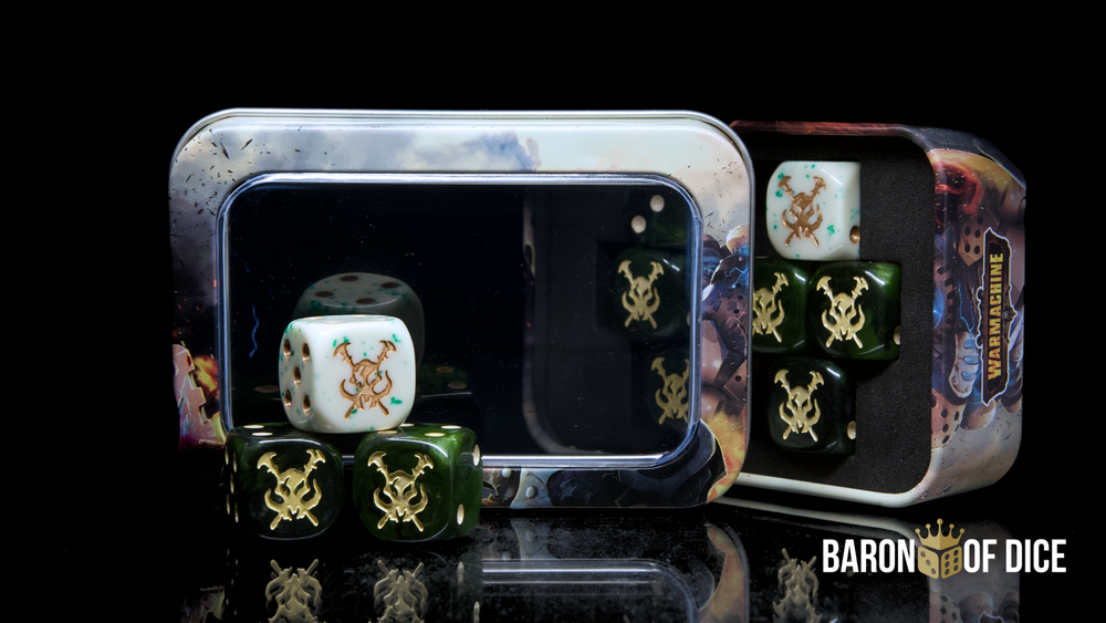 Warmachine: Thornfall Alliance Official Dice Set (ONLINE ORDER ONLY)