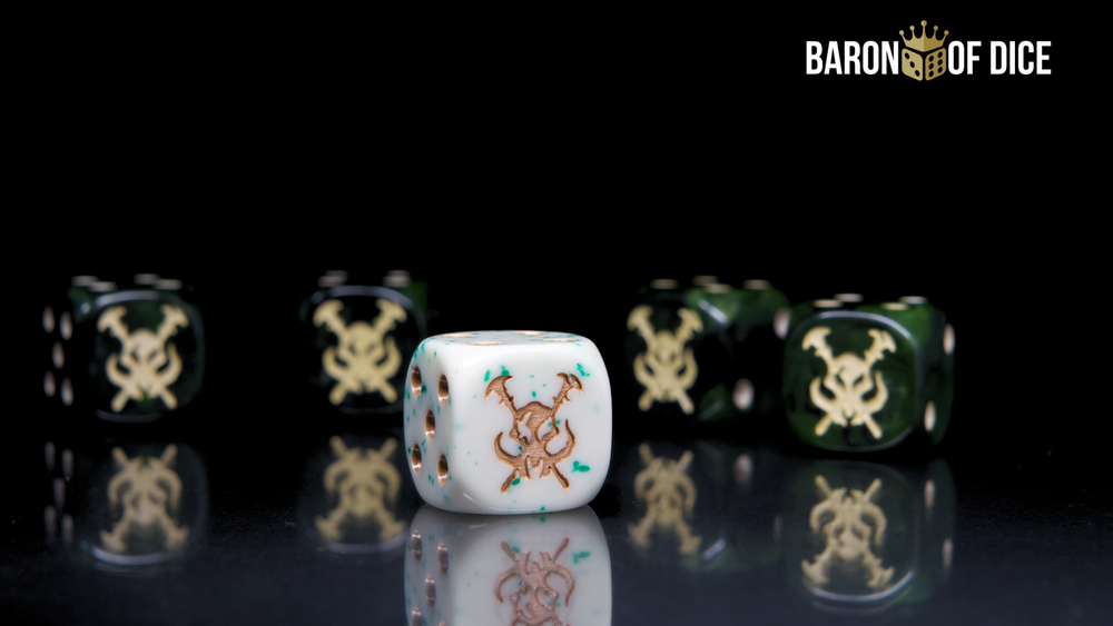 Warmachine: Thornfall Alliance Official Dice Set (ONLINE ORDER ONLY)