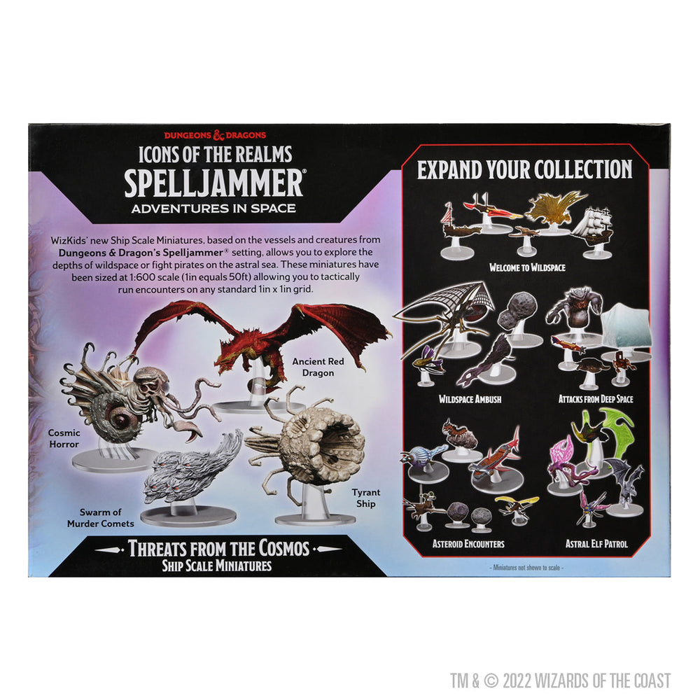 D&D: Icons of the Realms - Ship Scale - Threats from the Cosmos (ONLINE ORDER ONLY)