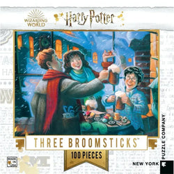 Three Broomsticks Harry Potter 100 Piece Mini Jigsaw Puzzle NYPC (ONLINE ORDER ONLY)