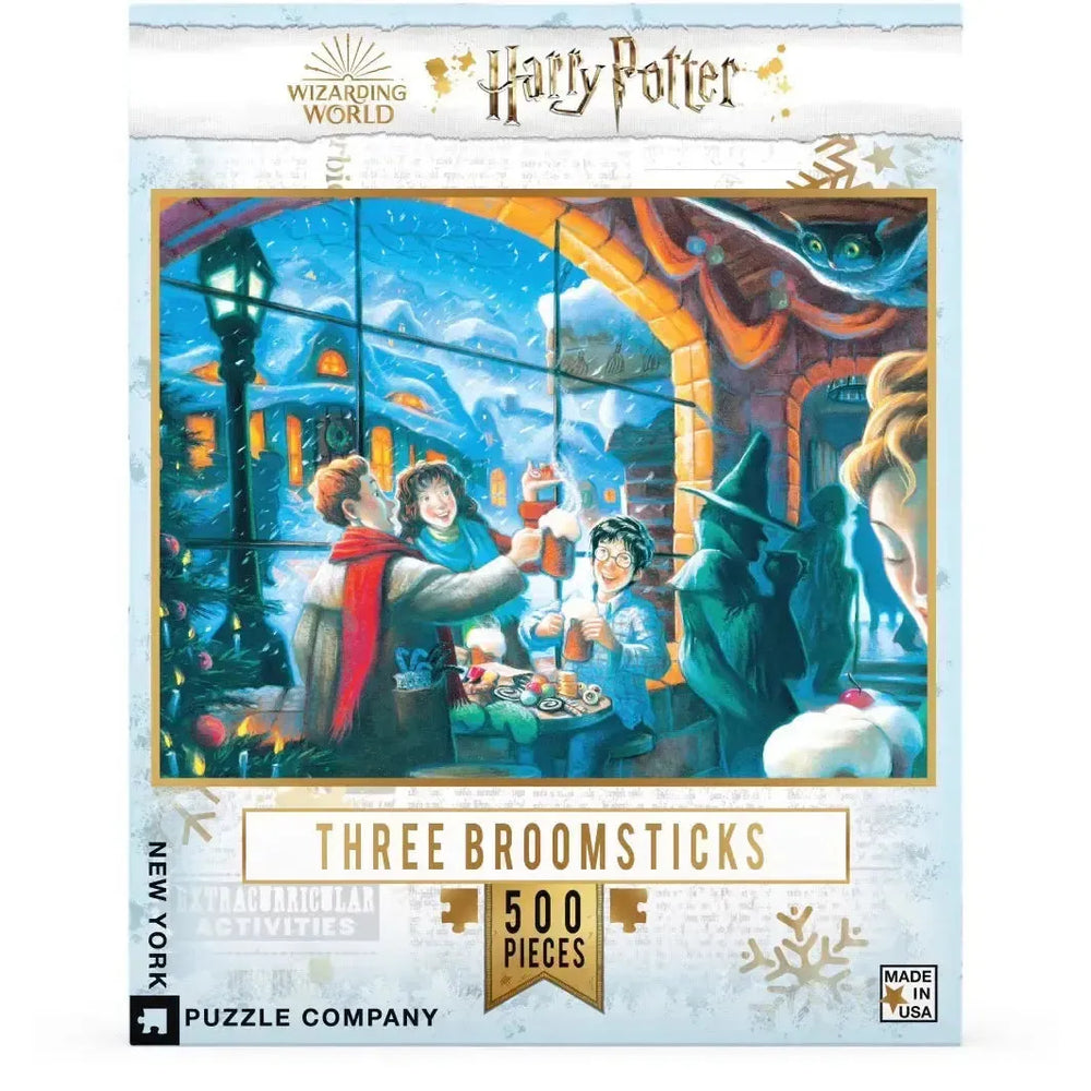 Three Broomsticks Harry Potter 500 Piece Jigsaw Puzzle NYPC (ONLINE ORDER ONLY)