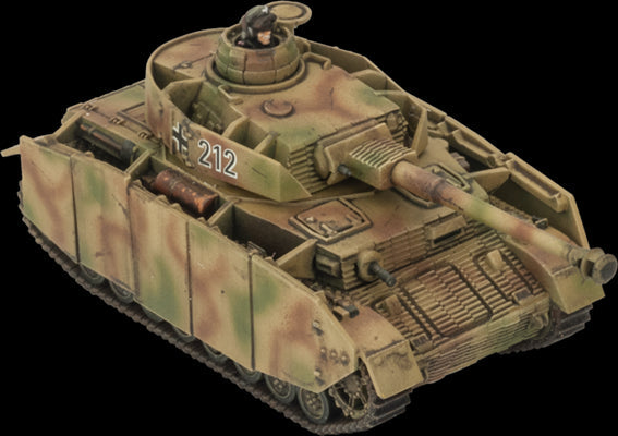 Flames of War: German Panzer IV Tank Platoon (Late War)