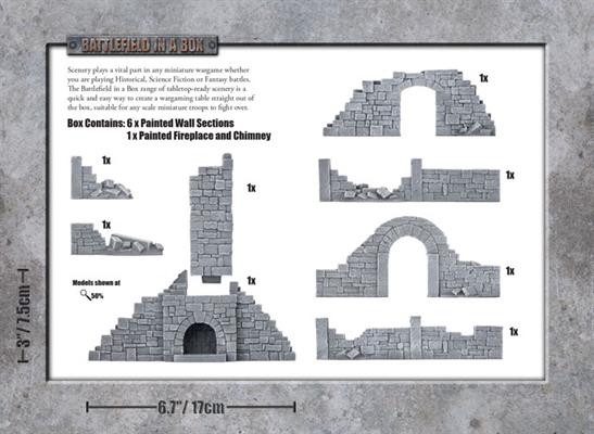 Battlefield in a Box: Wartorn Village - Ruins