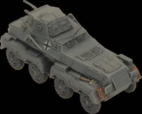 Flames of War: German SD KFZ 231 Heavy Scout Troop (Mid War)