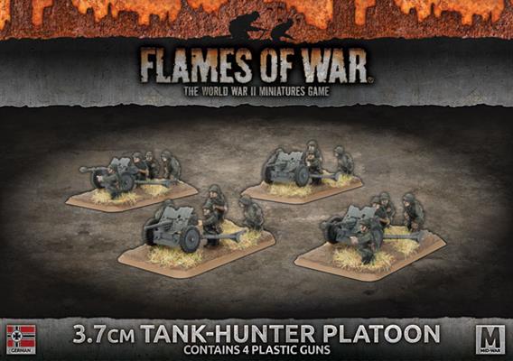Flames of War: German 3.7cm Tank-Hunter Platoon (Mid War)