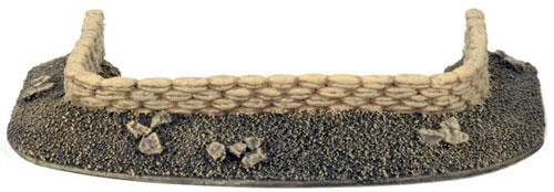 Flames of War: Sandbags - Gun Pit Markers