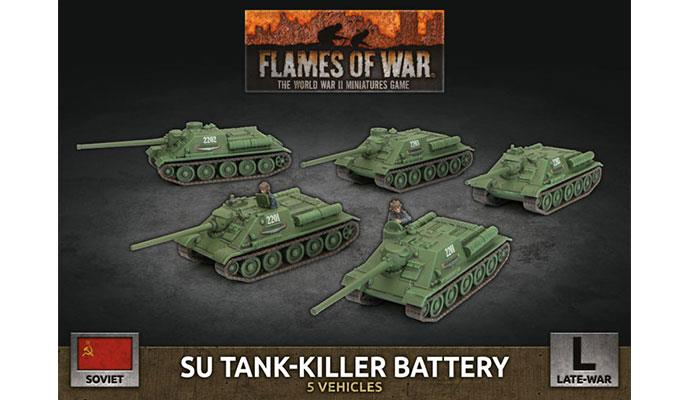 Flames of War: Soviet SU Tank-Killer Battery (Late War)