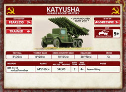 Flames of War: Soviet Katyusha Guards Rocket Battery (Mid War)