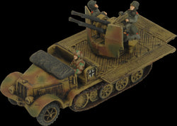 Flames of War: German SD KFZ 7/1 Quad AA Platoon (Late War)