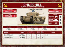 Flames of War: Soviet Churchill Heavy Tank Company (Mid War)