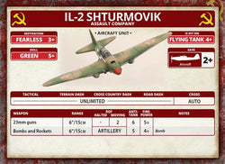 Flames of War: Soviet IL-2 Shturmovik Assault Flight (Mid War)