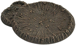 Flames of War: Large Craters and Ruined House