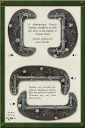 Flames of War: Log Emplacements - Dug In Markers