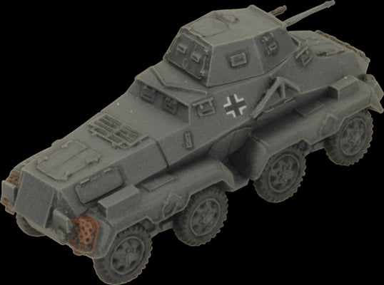 Flames of War: German SD KFZ 231 Heavy Scout Troop (Mid War)