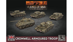 Flames of War: British Cromwell Armoured Troop (Late War)