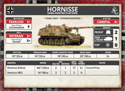 Flames of War: German Hornisse Tank Hunter Platoon (Mid War)