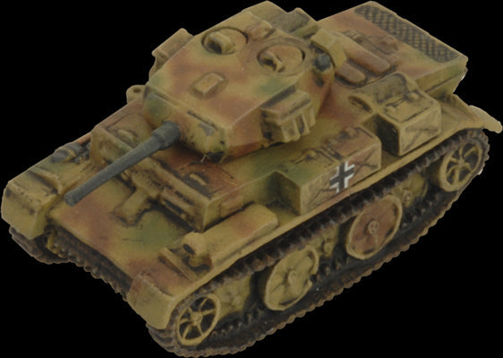 Flames of War: German Luchs (Panzer II) Scout Troop (Mid War)