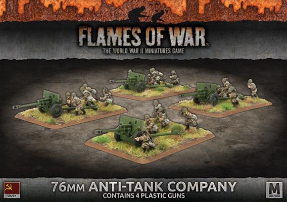 Flames of War: Soviet 76mm Anti-Tank Company (Mid War)