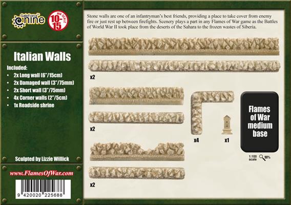 Flames of War: Italian Walls
