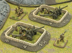 Flames of War: Sandbags - Gun Pit Markers