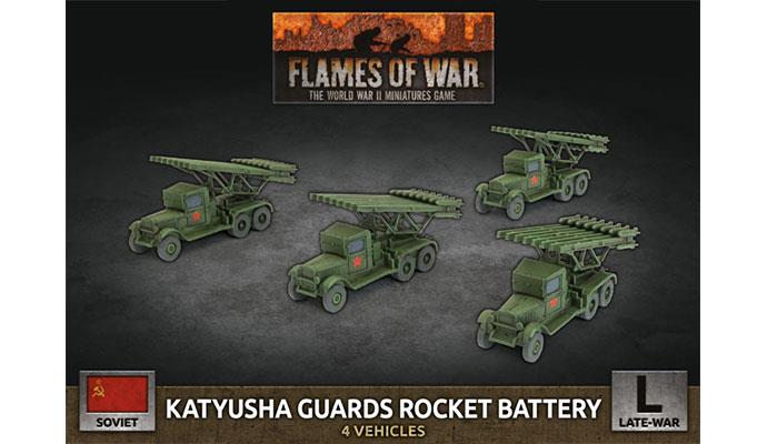 Flames of War: Soviet Katyusha Guards Rocket Battery (Late War)