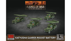 Flames of War: Soviet Katyusha Guards Rocket Battery (Late War)