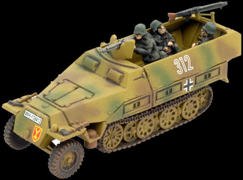 Flames of War: German Armoured Panzergrenadier Company HQ (Late War)