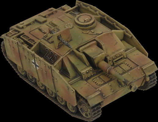 Flames of War: German StuG (Late) Assault Gun Platoon (Mid War)