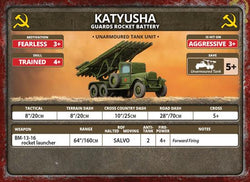 Flames of War: Soviet Katyusha Guards Rocket Battery (Late War)