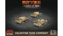 Flames of War: Soviet Valentine Tank Company (Late War)