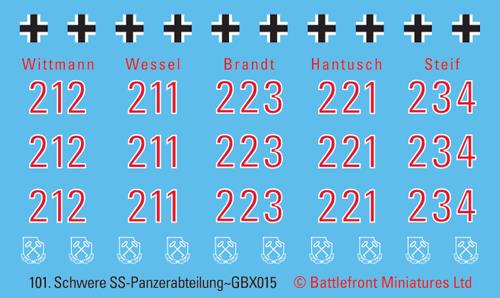 Flames of War: German Tiger Tank Platoon (Late War)
