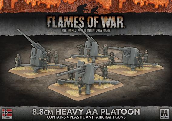 Flames of War: German 8.8cm Heavy AA Platoon (Mid War)
