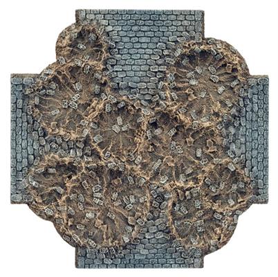 Flames of War: Cratered Cobblestone Roads