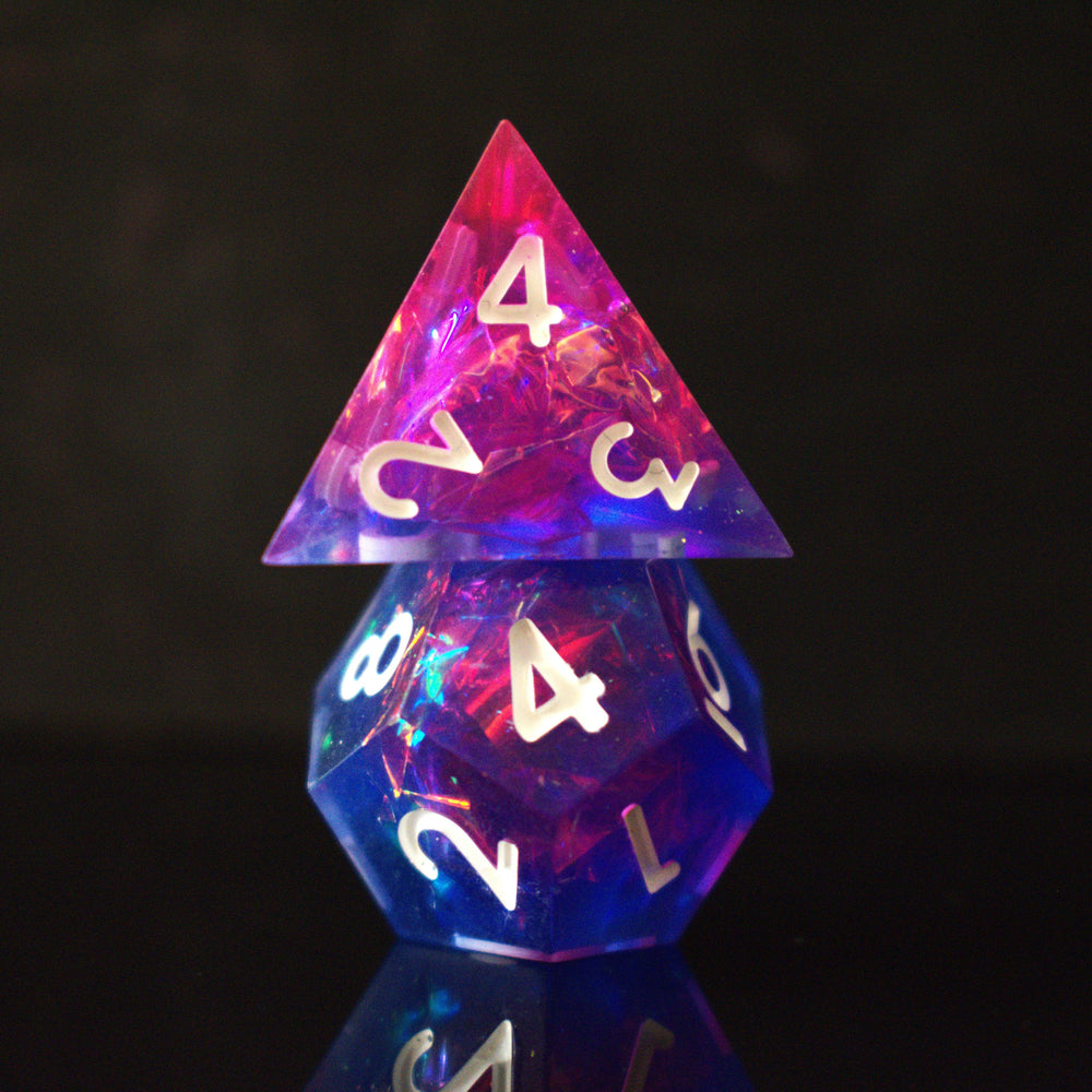 PRE-ORDER || Thunderwave Sharp-Edged Resin Dice Set