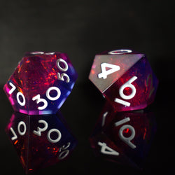 PRE-ORDER || Thunderwave Sharp-Edged Resin Dice Set