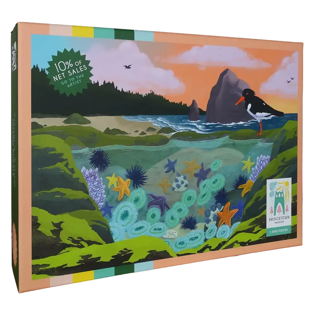 Tidepool by Elena Cronin 1000 Piece Jigsaw Puzzle Bridgetown (ONLINE ORDER ONLY)