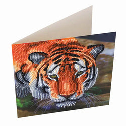 Tiger Crystal Art Card Kit Craft Buddy (ONLINE ORDER ONLY)