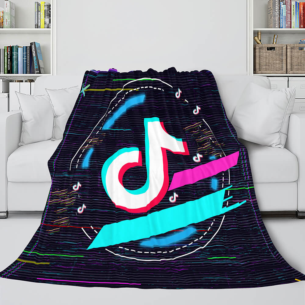 TikTok Blanket Tik Tok Flannel Fleece Throw Cosplay Blanket (Online Order Only)