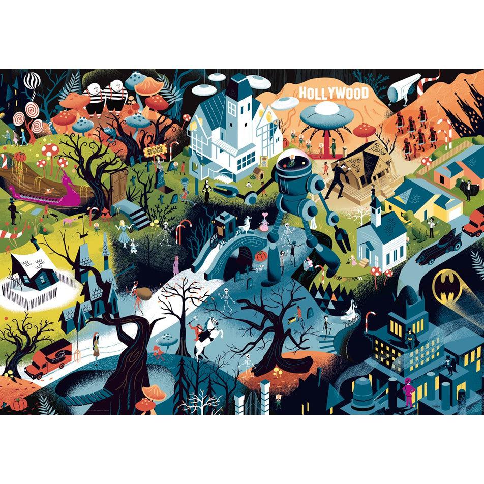 Tim Burton Films Movie Masters 1000 Piece Jigsaw Puzzle Heye (ONLINE ORDER ONLY)