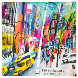 Times Square 1000 Piece Jigsaw Puzzle eeBoo (ONLINE ORDER ONLY)
