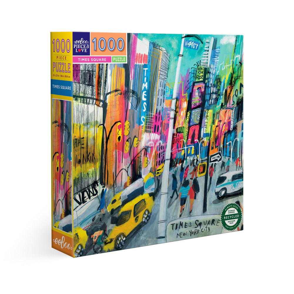 Times Square 1000 Piece Jigsaw Puzzle eeBoo (ONLINE ORDER ONLY)